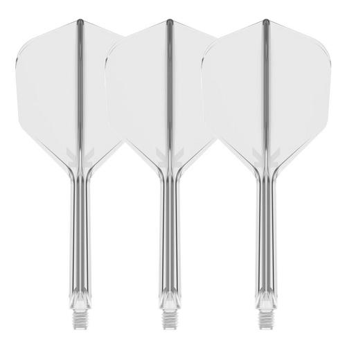 Target K-Flex Flights Darts Clear - NO6 - 19mm - Short, Verzamelen, Overige Verzamelen, Verzenden