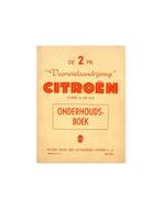 1954 CITROEN 2CV INSTRUCTIEBOEKJE NEDERLANDS, Auto diversen, Ophalen of Verzenden