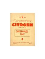 1954 CITROEN 2CV INSTRUCTIEBOEKJE NEDERLANDS, Autos : Divers, Ophalen of Verzenden