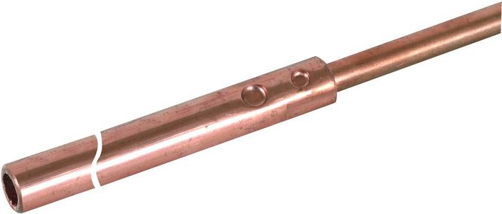 Tige de terminaison dair tubulaire Dehn D 16/10mm L1500mm, Doe-het-zelf en Bouw, Elektriciteit en Kabels, Verzenden