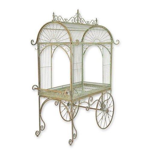 Carriole - Métal - XXL - Chariot à fleurs, Antiek en Kunst, Curiosa en Brocante