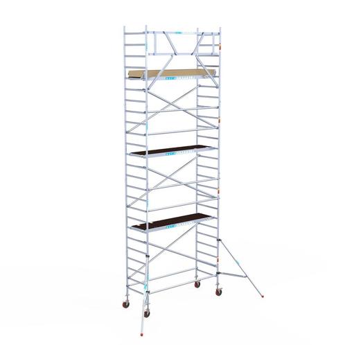 Basic rolsteiger 90 x 8,2m werkhoogte, Doe-het-zelf en Bouw, Steigers, Rolsteiger of Kamersteiger, Nieuw, 5 meter of hoger, Verzenden