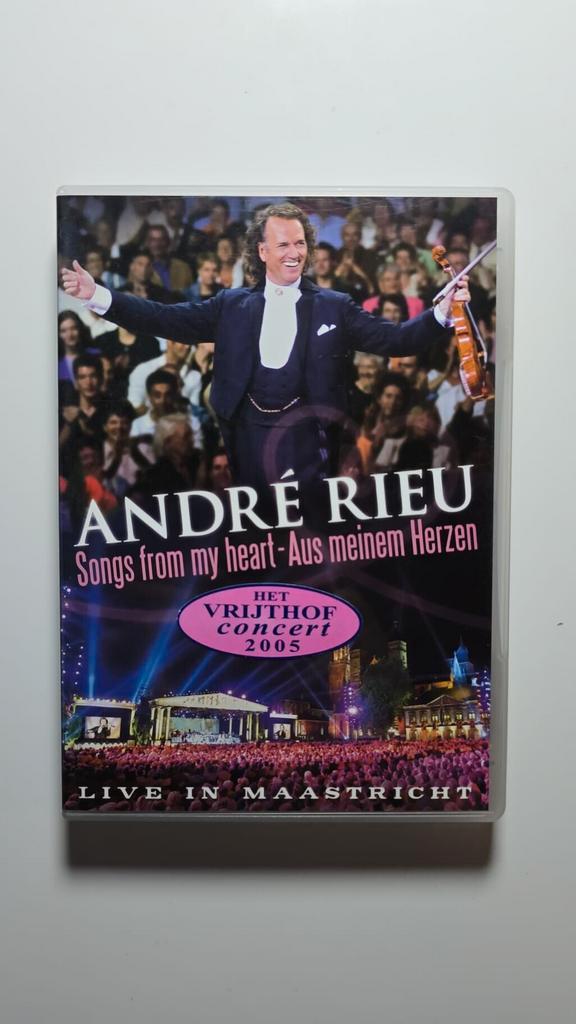 ANDRÉ RIEU SONGS FROM MY HEART LIVE IN MAASTRICHT (DVD), Cd's en Dvd's, Dvd's | Overige Dvd's, Gebruikt