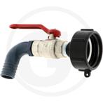 Kogelkraan met ibc-adapter s 60 x 6 en slangtule Ø 25 mm..., Ophalen of Verzenden