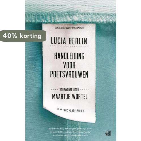 Handleiding voor poetsvrouwen 9789048840533 Lucia Berlin, Boeken, Romans, Gelezen, Verzenden