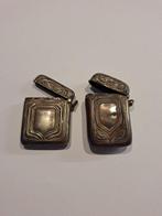 Zonder minimumprijs - Luciferhouder (2) - .800 zilver -, Nieuw