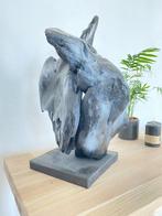 WiArt - sculptuur, Les amoureux enlacés - 45 cm - Hout -