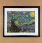 Vincent van Gogh (after) - The Starry Night 40x50cm in, Antiek en Kunst