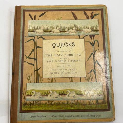 H.C. Andersen / Marion M. Wingrave (ill) - Quacks, the story, Antiek en Kunst, Antiek | Boeken en Manuscripten