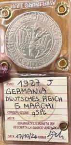 Duitsland, Weimar Republiek 5 Reichsmark 1927 J