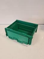 Distributiebak 400x300x173 mm nestbaar groen gebruikt, Doe-het-zelf en Bouw, Kratten en Dozen, Ophalen of Verzenden, Nieuw