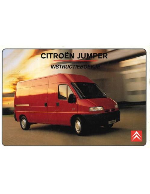 2000 CITROËN JUMPER INSTRUCTIEBOEKJE NEDERLANDS, Autos : Divers, Modes d'emploi & Notices d'utilisation, Enlèvement ou Envoi