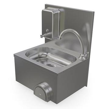 Handwasbak | Wandmontage | Incl. Dispensers | 340x240mm |, Verzenden