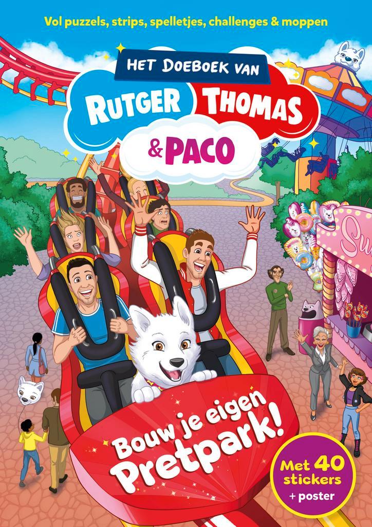 Het doeboek van Rutger, Thomas & Paco / De avonturen van, Boeken, Kinderboeken | Baby's en Peuters, Gelezen, Verzenden