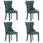 Eetstoelen 2 st Fluweel | Retour Deal | Nieuwstaat, Huis en Inrichting, Stoelen, Twee, Overige kleuren, Verzenden, Klassiek