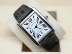 Cartier Tank Solo Ref. 3515 Year 2014 (Full Set), Bijoux, Sacs & Beauté, Montres | Hommes, Ophalen of Verzenden, Polshorloge