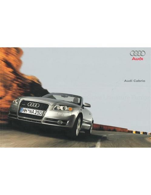 2006 AUDI A4 CABRIOLET BROCHURE SPAANS, Livres, Autos | Brochures & Magazines