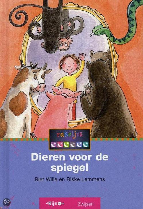 DIEREN VOOR DE SPIEGEL 9789027661876 Riet Wille, Livres, Livres pour enfants | Jeunesse | Moins de 10 ans, Envoi