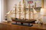 ENORME Voilier Fregate CUTTY SARK en bois 70CM bateau, Nieuw