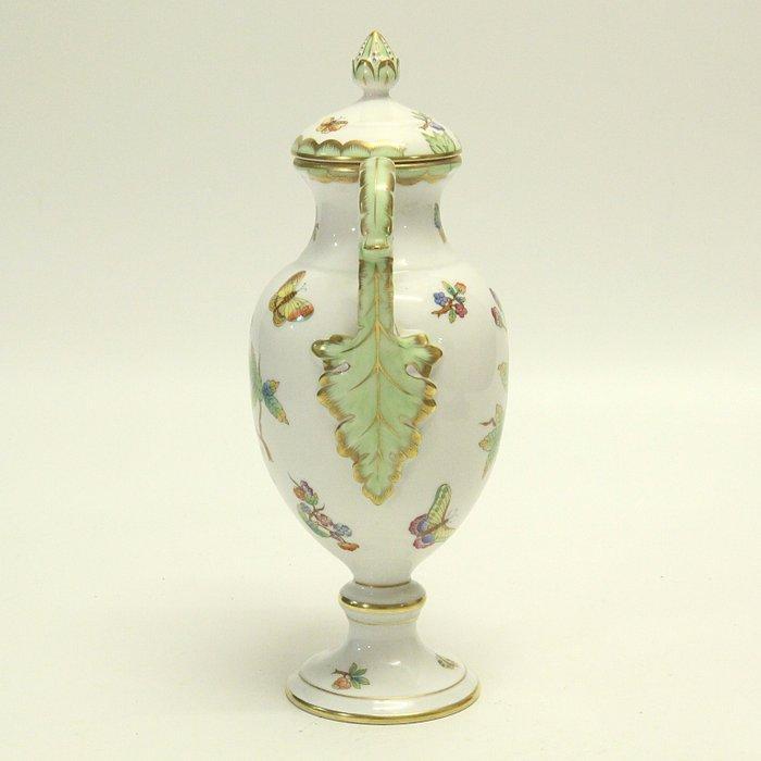 Bijzondere deksel (urn)vaas - Herend - Vaas - Queen Victoria, Antiek en Kunst, Antiek | Glaswerk en Kristal