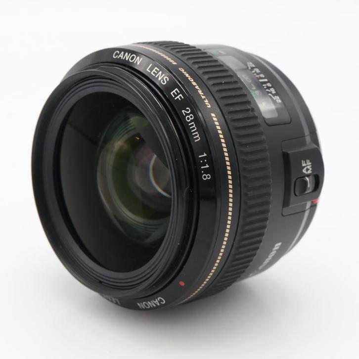 Canon EF 28mm F/1.8 USM | Occasion, TV, Hi-fi & Vidéo, Photo | Lentilles & Objectifs, Enlèvement ou Envoi