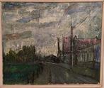 Floris Jespers (1889-1965) - Huis langs de weg, Antiek en Kunst