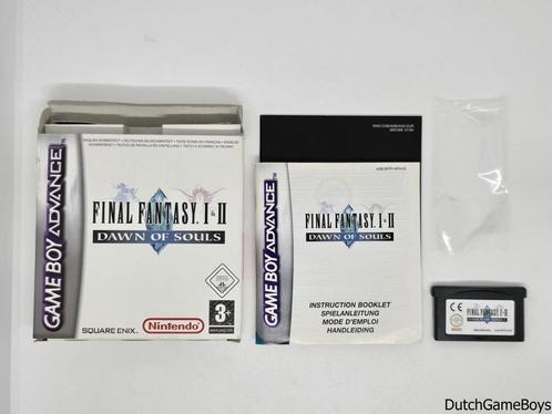Gameboy Advance / GBA - Final Fantasy I & II: Dawn Of Souls, Games en Spelcomputers, Games | Nintendo Game Boy, Gebruikt, Verzenden
