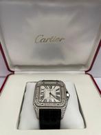 Cartier - Santos 100 - 2656 Custom Diamonds - Unisexe -, Handtassen en Accessoires, Nieuw