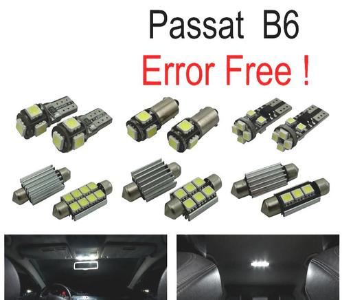 Kit 16 Ampoules Led Intérieur Pour Volkswagen Vw Passat B6 B, Auto-onderdelen, Verlichting, Verzenden