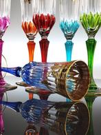 Champagne fluitje (6) - 24 kt goud - Met de hand