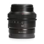 Sony FE 50mm F2.5 G, Ophalen of Verzenden, Zo goed als nieuw