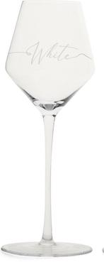 Riviera Maison witte wijnglas (1 glas) (Glazen & Bekers), Verzenden