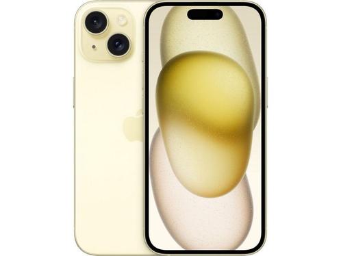 Apple iPhone 15 - 512GB - A16 Bionic - USB-C - Geel, Telecommunicatie, Mobiele telefoons | Apple iPhone, Nieuw, Verzenden