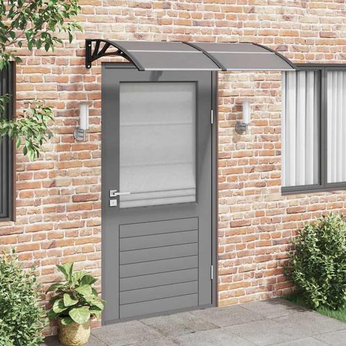 vidaXL Deurluifel 150x100 cm polycarbonaat zwart, Tuin en Terras, Zonneschermen, Nieuw, Verzenden