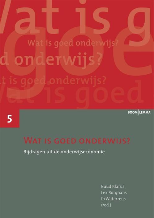 Wat is goed onderwijs 5 -   Wat is goed onderwijs?, Livres, Livres d'étude & Cours, Envoi