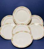 M. Redon Limoges – Dinner Service Plates (7) – Hand-Painted