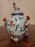 Herend - dekselvaas - Poisson Temple 1941 - Porselein