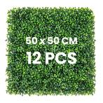 2dekans | Coast Kunstgras Muurpanelen 12 stuks 50 x 50 cm, Ophalen of Verzenden, Nieuw