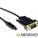 ACT USB Type C naar VGA conversie kabel, 2 meter, Computers en Software, Verzenden, Nieuw