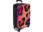 Veiling - Koffer handbagage panter roze oranje 36L, Handtassen en Accessoires, Koffers, Nieuw