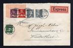 Zwitserland 1919 - Gelopen expresse brief - Gratis, Timbres & Monnaies, Timbres | Europe | Belgique