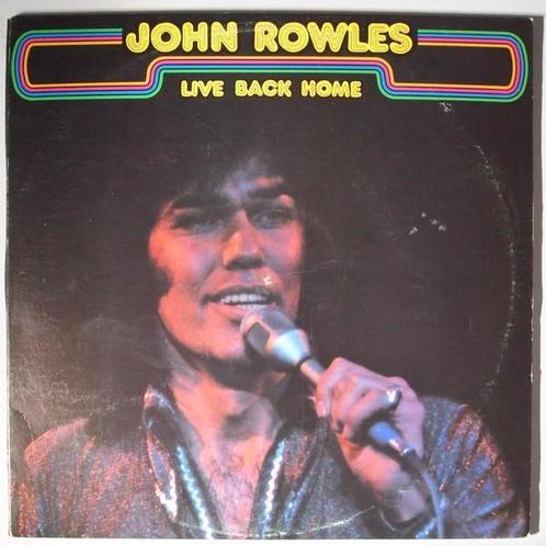 John Rowles - Live back home - LP, Cd's en Dvd's, Vinyl | Pop, Gebruikt, 12 inch