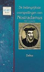 De belangrijkste voorspellingen van Nostradamus /, Boeken, Esoterie en Spiritualiteit, Verzenden, Gelezen, P. Lemesurier
