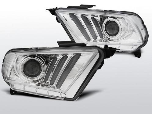 Koplampen Tube Light | Ford Mustang V 2010-2014 | chroom |, Autos : Pièces & Accessoires, Éclairage, Enlèvement ou Envoi