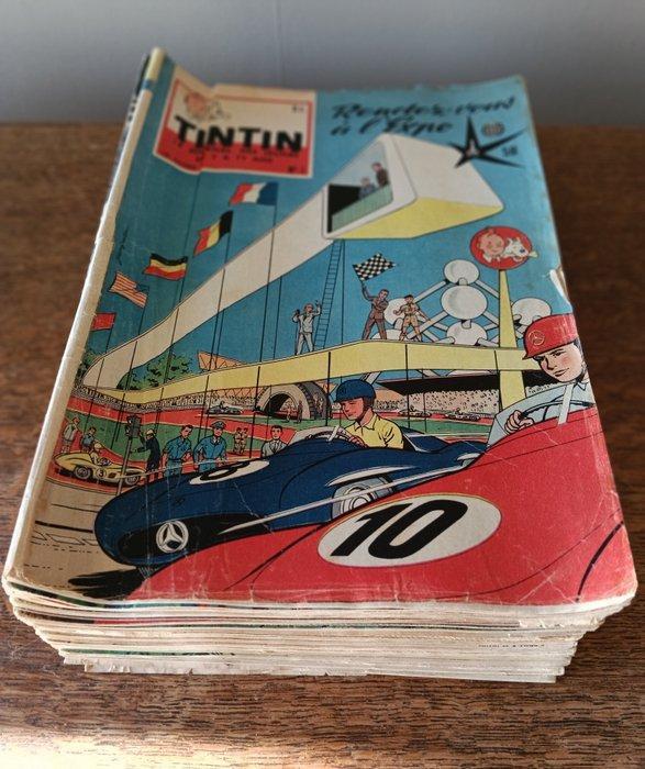 Tintin (magazine) - Année 1958 complète - 53 Tijdschriften -, Livres, BD