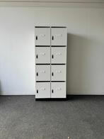 Lockerkast - 190x80x52 - 8 lockers - Inclusief sleutels, Werkplek, Ophalen of Verzenden, Gebruikt, Kast