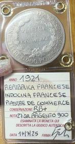 Indochine française. Piastre de commerce 1921 (Sans Prix de