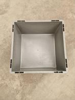 Kunststof stapelbak 400x400x220mm vierkant gesloten, Ophalen of Verzenden