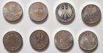 Duitsland, Bondsrepubliek Federal Republic. Lot of 5 Mark, Timbres & Monnaies
