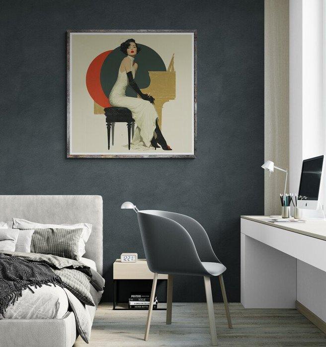 CREATIVE_HUB - The sensual woman in a colours game, Antiquités & Art, Curiosités & Brocante